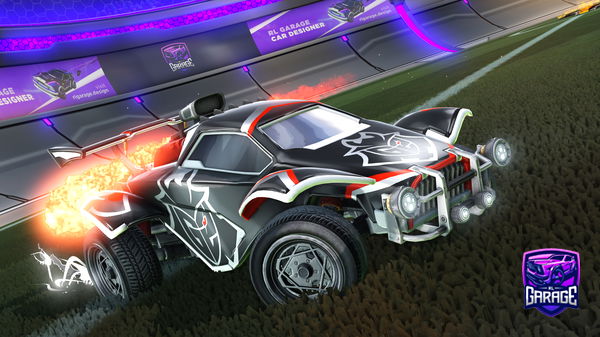 A Rocket League car design from Isyyy