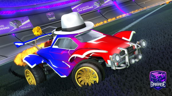 A Rocket League car design from Thejonathan