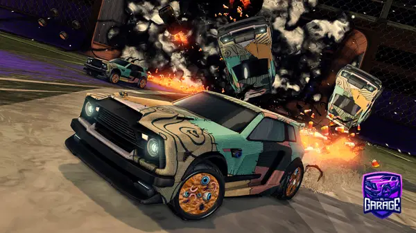 A Rocket League car design from thegatherer