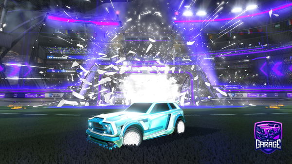 A Rocket League car design from Your-local-trash-bin