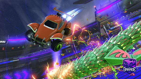 A Rocket League car design from Futureg30