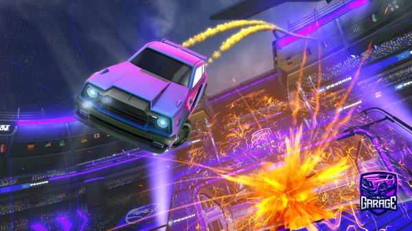 A Rocket League car design from Coop24441