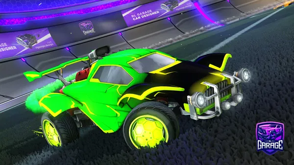 A Rocket League car design from Eli110