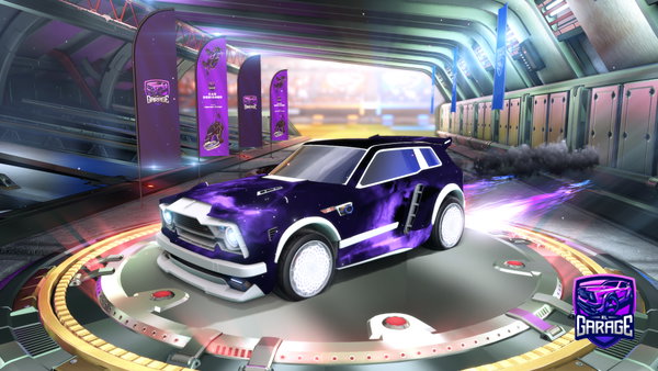 A Rocket League car design from baby_noodles