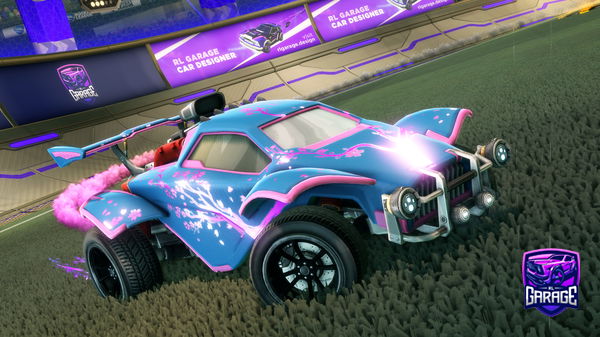 A Rocket League car design from SilverRL_