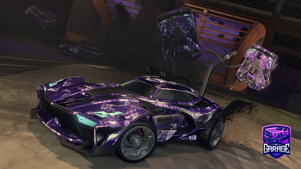A Rocket League car design from NissanSkyline10