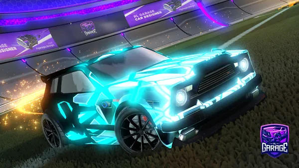 A Rocket League car design from J3LTE