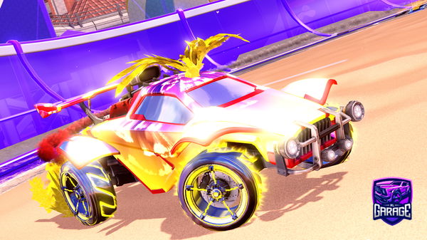 A Rocket League car design from XSEYYEDX