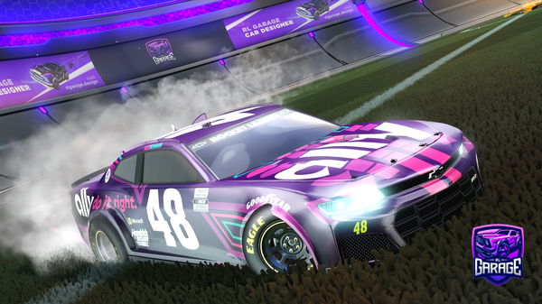 A Rocket League car design from Novyiis