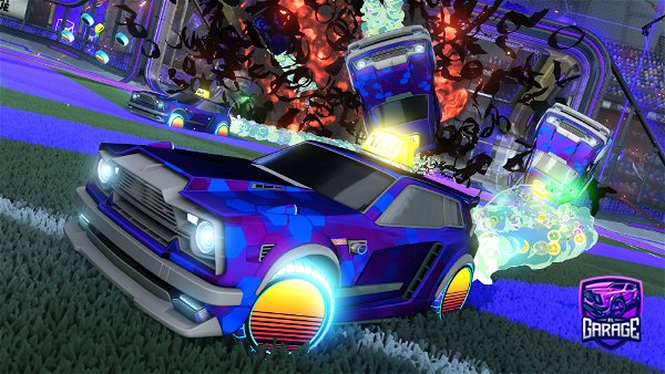 A Rocket League car design from TheMayoMate