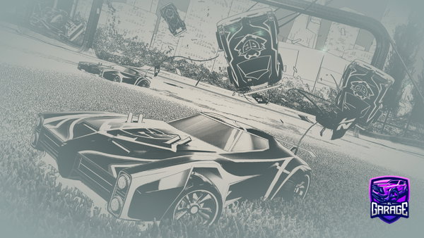 A Rocket League car design from masterofthegame