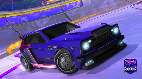 A Rocket League car design from DudeWhot