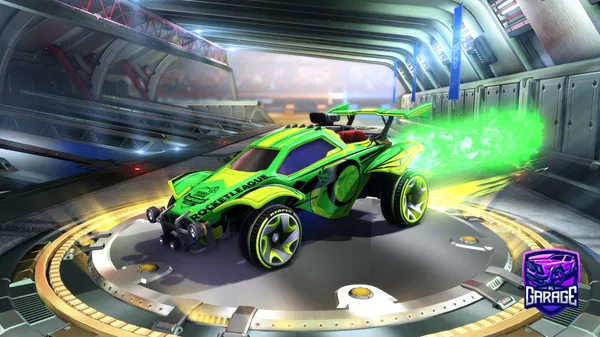 A Rocket League car design from Zirered