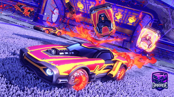 A Rocket League car design from irosario78