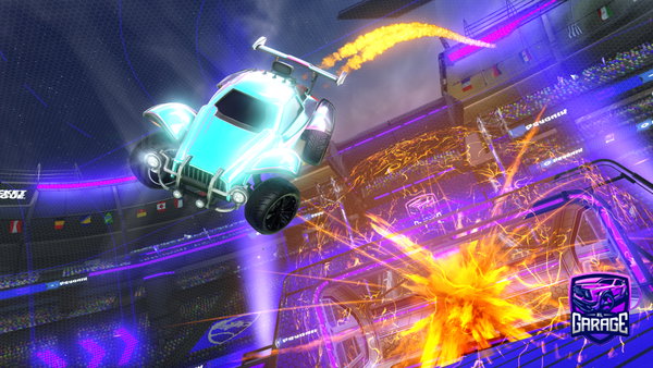 A Rocket League car design from TheFender