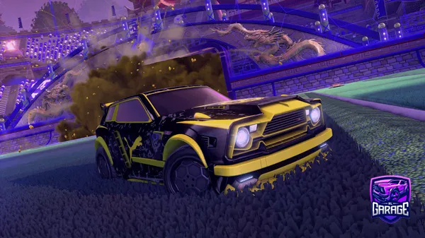 A Rocket League car design from JKY71