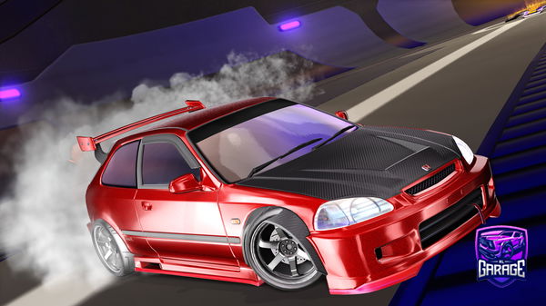 A Rocket League car design from JDMSakura