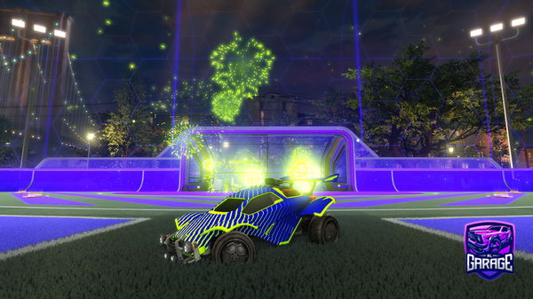 A Rocket League car design from kakao-sxm