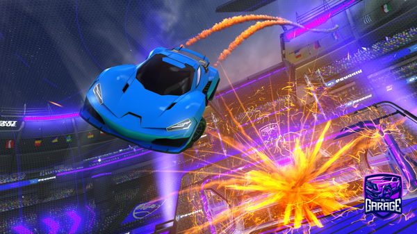 A Rocket League car design from Enwor