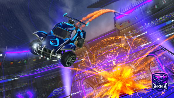 A Rocket League car design from Metasedin
