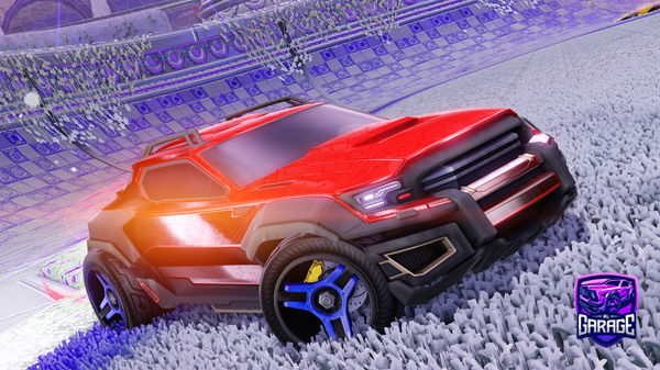 A Rocket League car design from Fizzbizz