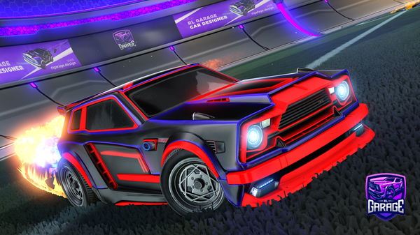 A Rocket League car design from xrimed