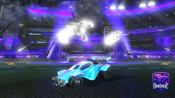 A Rocket League car design from Cyberspacerl