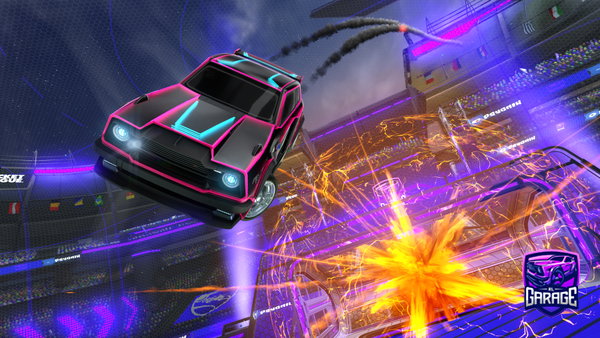 A Rocket League car design from kaarr