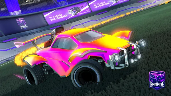 A Rocket League car design from Splashbarnes