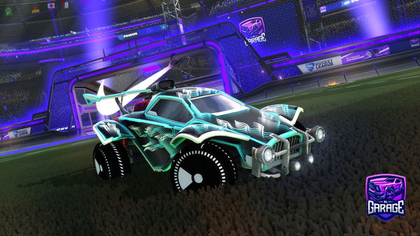 A Rocket League car design from Tornado_453