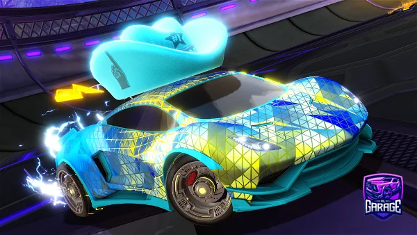 A Rocket League car design from Rubenzoom07