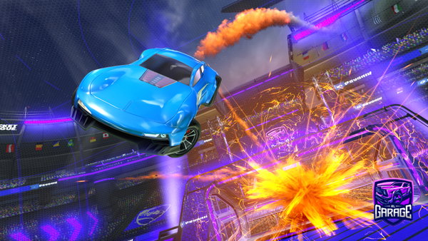 A Rocket League car design from Mrclean304