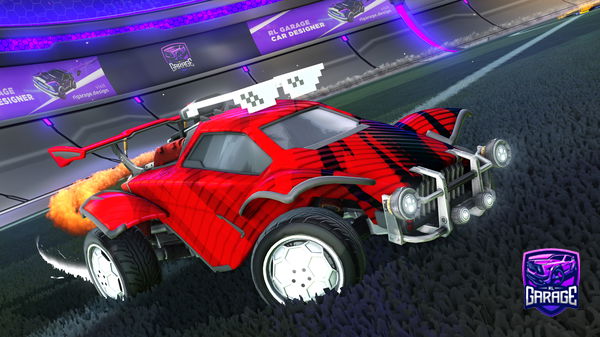 A Rocket League car design from LegalHyperion