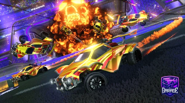 A Rocket League car design from jameskumar1906