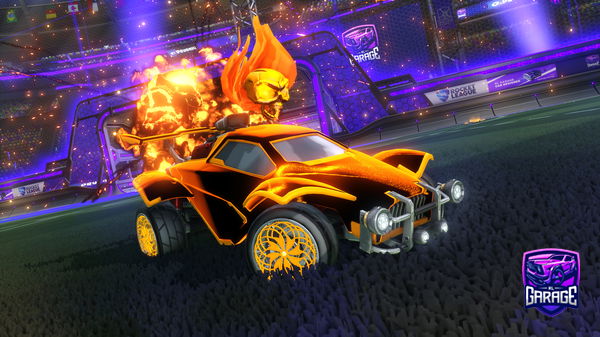 A Rocket League car design from Skilltrooper23