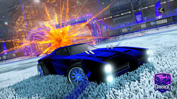 A Rocket League car design from SeWaGE7419