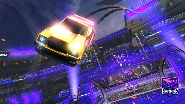 A Rocket League car design from Marton12