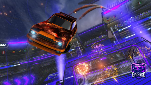A Rocket League car design from Bubby021_2012