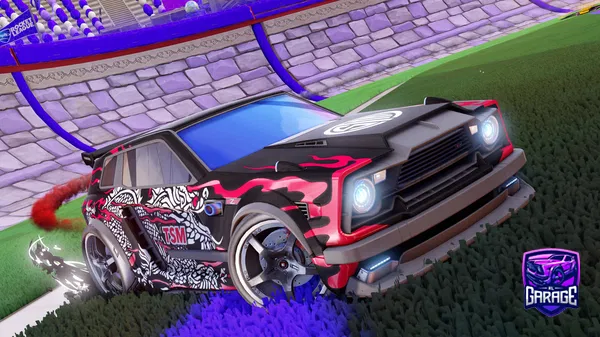 A Rocket League car design from Noloxsrl