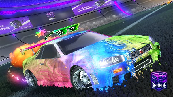 A Rocket League car design from TomkoH666