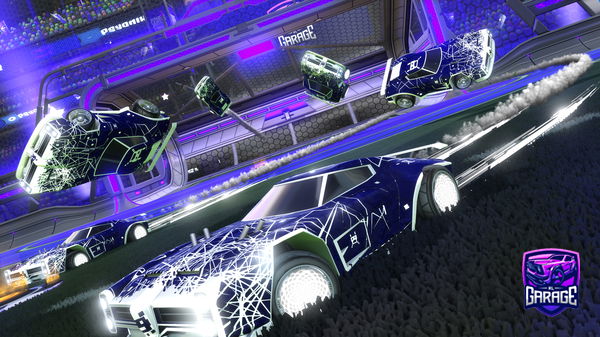 A Rocket League car design from KingTomi14