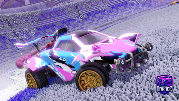 A Rocket League car design from trxntez