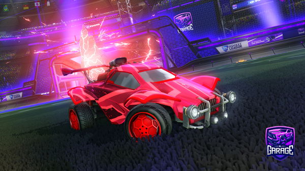 A Rocket League car design from Xzoticj4m3z