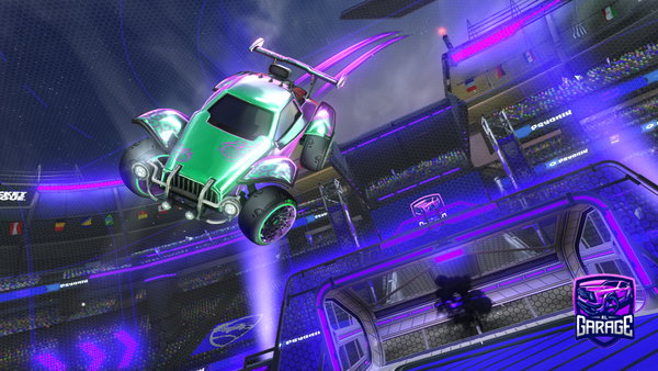 A Rocket League car design from Candatovec_
