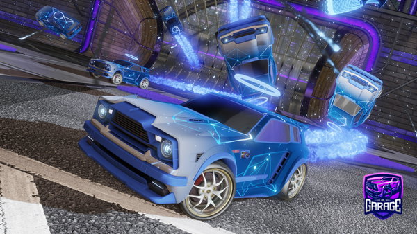 A Rocket League car design from tylerlockyer