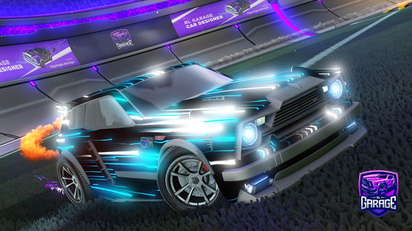 A Rocket League car design from Zer00z