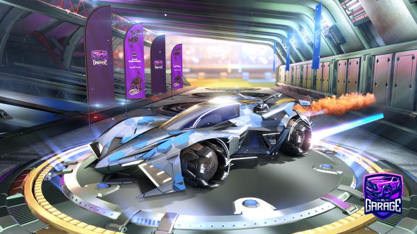 A Rocket League car design from Tg0390