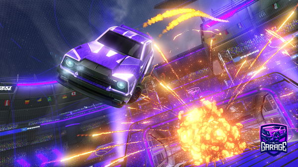 A Rocket League car design from hishamRL9