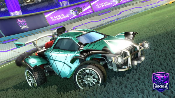 A Rocket League car design from GooseXL