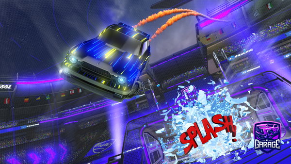 A Rocket League car design from Kerrzy